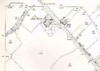 The south of the village in 1901